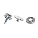62Pcs 10mm Snap Fastener Stainless Steel Canvas Screw Press Stud Boat Cover