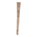 Folding Wooden Carved Sunflower Print Fragrant Hand Fan M5Y9