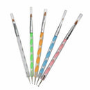 10 Piece Dotting Tools Painting Brushes Set for Nail Art, Rock Painting, Em