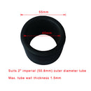 6Pcs Anti-UV Rubber 2" Fishing Rod Holder Tube Insert Protector Replacement