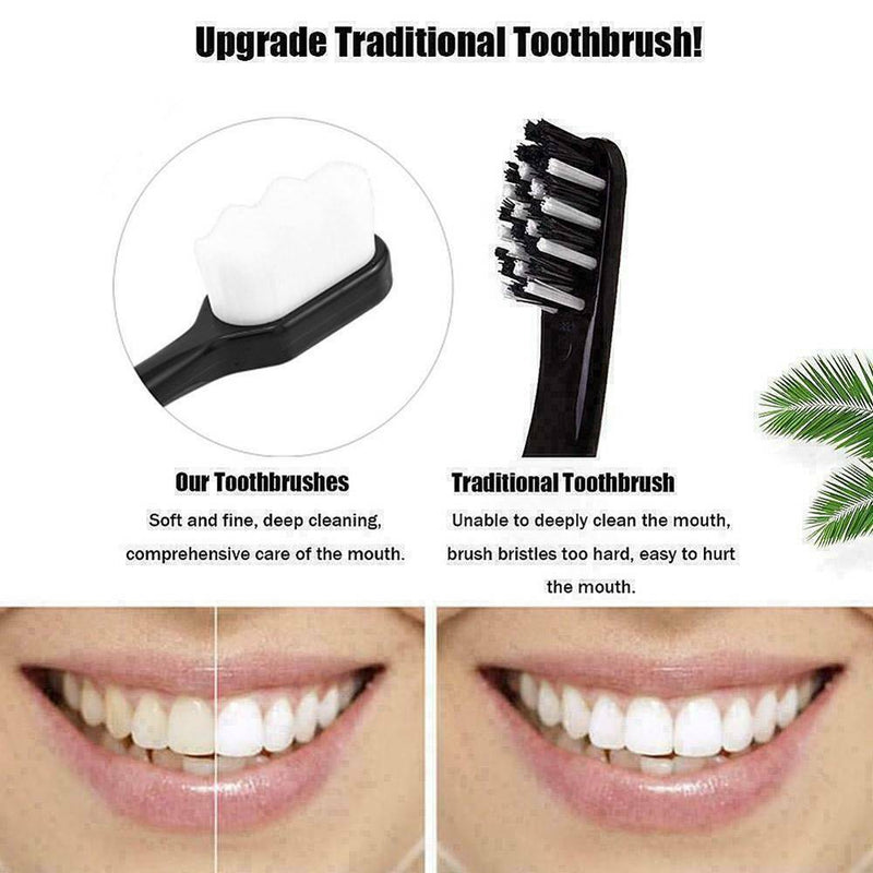Toothbrush 4X Nano Ultra-fine Oral Dental Care Soft Nano Bristle Teeth Brush