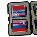 Memory Card Storage Carrying Case Holder with 12 Slots For SD SDHC CF XD