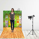 Happy Easter Background Cloth Photo Studio Room Backdrops Home Tablecloth A