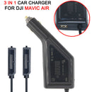 For DJI Mavic Air Drone 3 in 1 Battery Remote Control USB Charging Car Charger