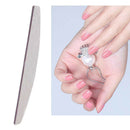 50Pcs Professional Nail Files Half-moon Trapezoid Double-sided Manicure Tool Kit
