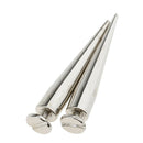 30pcs 7x40mm Metal Screwback Spikes Cone Studs Punk Rock Leathercraft Rivet