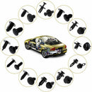 240Pcs Universal Auto Black Nylon Clips Plastic Rivet With 4Pcs Interior Tr T8V2