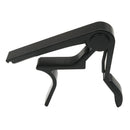 Quick Change Clamp Metal Classic Tone Adjusting Capo Guitar Parts (Black) A