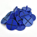 30PCS Plastic Golf Ball Mark Position Marker Diameter Golf Ball Base AccessoryOZ