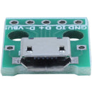 1pcs Micro-USB to Dip the femal B-type Micro-5p PTP Adapter Board 1.56*1.33 D5T1