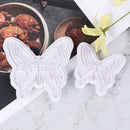 2x/Set Butterfly Cake Fondant Sugarcraft Mould Cookie Plunger Cutter Mold Too 3C