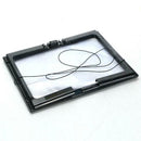Reading 3X Magnifier Full Page Optical Magnifying Foldable A4 Large LED Lens