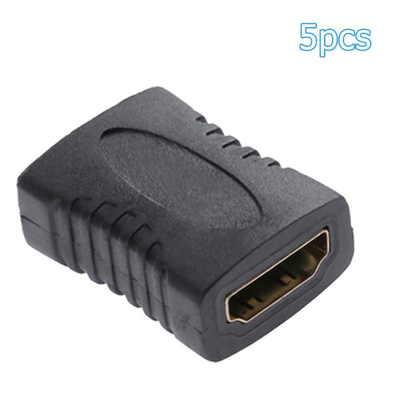 5pcs HDMI Female to Female Extender Coupler Adapter Connector for HDTV