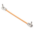 6.35mm Mono Male to Male Right Angle Guitar Effect Pedal Cable (1pc Yellow)