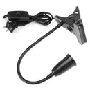 E27 Lamp Holder for LED Clip Table Lamp 1.7m Wire US Plug Home Hotel Supply