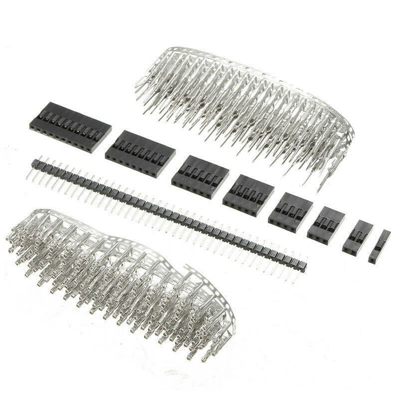 Electronics Set 1450PCS 2.54mm Dupont Connector Kit PCB Headers Male Female Pins