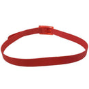 Men's Women's Silicone Belt Rubber Plastic Buckle Plain Leather Style Adjus E3I4