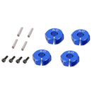 8x Wheel Hex Nut 12mm Drive Hub Upgrade Part for 1/10 RC Car RC4WD D90 Blue