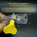 2M High Flow Siphon Hand Pump Portable Manual Car Fuel Transfer Pum for Gas D2H7