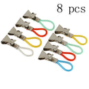 8 pcs Towel Clips Towels Hanger Tea Towel Towel HookOZ