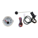Car Boat 2" 52mm Fuel Level Gauge Meter w/ Fuel Sensor E-1/2-F Pointer - Combo
