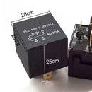 DC 12V Car SPDT Automotive Relay 5 Pin 5 Wires with Harness Socket 30/40 Amp Cle