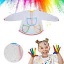 Children Kids Long Sleeve Apron Waterproof Drawing Painting Smock Craft Art Bib