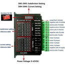 4 Pack TB6600 4A 9-42V Stepper Motor Driver CNC Controller, Stepper Motor D