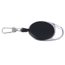 1 Pcs Recoil extendable key chain ring clip pull keyring retracting BX