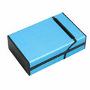 Blue Pocket Aluminum Metal Cigarette Storage Cigar Tobacco Holders Case Box I8R3