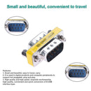 RS232 DB9 Male to Male Serial Port Extender Adapter Converter Connector A