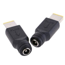Round Jack to Square End Adapter for IBM Lenovo Thinkpad Laptop Power Cord 5 Hn