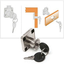 Drawer Cam Lock 22mm with 2 Keys For Cabinet Office-Wardrobe-Cupboard