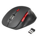 MagiDeal Portable  Wireless Mouse Adjustable 2400DPI Home Office Mice