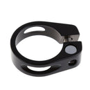31.8mm Aluminum Alloy MTB Bike Bicycle Cycling Saddle Seat Post Clamp Black A