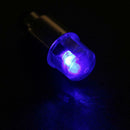 2pcs Car Truck Bike Supplies Neon Blue Strobe LED Tire Valve Cap Lights