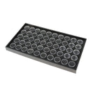 Organizer Tray with 50 Bottles Set for Nail Art Diamond Painting Rhinestone
