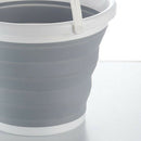 Outdoor Folding Collapsible Silicone Bucket Camping Fishing Travel Car Barr Z9J6
