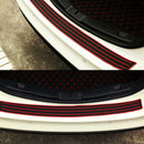 1* New Car Rear Bumper Sill/Protector Plate Rubber Cover Guard Pad Moulding Trim