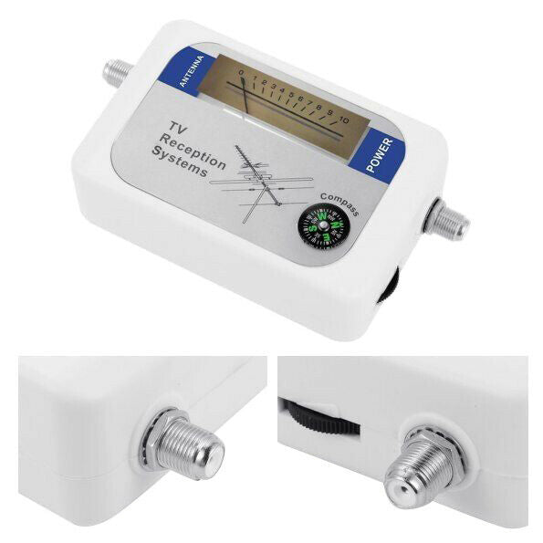 DVB-T Finder Digital Aerial Terrestrial TV Antenna Signal Strength Meter Wh S9A2