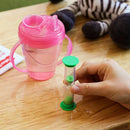 Sand Timer Set (5 Min) Large 10pcs Pack -Set of Five Minutes Hour Glasses f P2F6