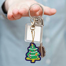 8pcs DIY Full Special Drill Diamond Painting Xmas Theme Key Chain Girl Gift