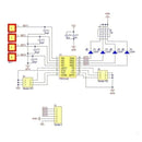 12V 4CH Channel 433Mhz Wireless Remote Control Switch Integrated Circuit Wi X3V4