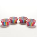 100X Colorful Rainbow Paper Cake Cupcake Liner Baking Cup Case for Party LJ