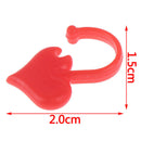 50pcs Heart Shaped Stitch Markers Knitting Crochet Locking Knitting HolderTEUS