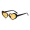 4pcs Heart-shaped Sunglasses Retro Style Sun Glasses Designer Party Eyewear