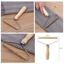 Portable Reusable Manual Lint Wood Remover Cloth Carpet Roller Fuzz Trimmer