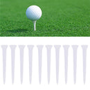 10pcs Wood Golf Tees 70mm Long Tool Golf Club Training Practice NEW
