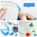 7 Day Pill Box Alarm-DIY Digital Small Pocket Pill Organizer Timer,Travel P K9B3