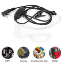 QX-105 K-Plug PTT Wired Intercom Headphone for Baofeng UV-82/8D Walkie Talkie